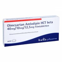 Olmesartan Amlodipin HCT beta 40mg/10mg/12.5mg FTA, 28 Stk., betapharm Arzneimittel GmbH