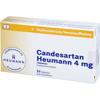 Candesartan Heumann 4 mg Tabletten, 56 st, Heumann Pharma GmbH & Co. Generica KG