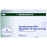 Candesartan/HCT Heumann 16 mg/12.5 mg Tabletten, 56 Stk., Heumann Pharma GmbH & Co. Generica KG