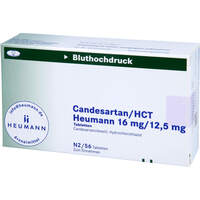 Candesartan/HCT Heumann 16 mg/12.5 mg Tabletten, 56 Stk., Heumann Pharma GmbH & Co. Generica KG