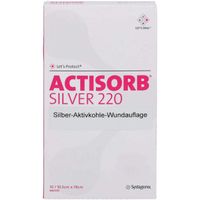 ACTISORB 220 Silver 19x10.5cm steril Kompressen, 10 st, Medi-Spezial GmbH