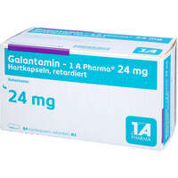 Galantamin - 1 A Pharma 24mg Hartkapseln retardier, 84 Stk., 1 A Pharma GmbH