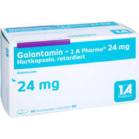 Galantamin - 1 A Pharma 24mg Hartkapseln retardier, 84 Stk., 1 A Pharma GmbH
