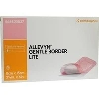 Allevyn Gentle Border Lite 8x15cm, 10 Stück, Smith & Nephew GmbH