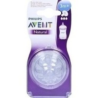 Avent Naturnah-Sauger 3m+ Monate, 2 st, Philips GmbH