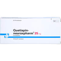 QUETIAPIN-NEURAXPHARM 25mg, 20 Stk., neuraxpharm Arzneimittel GmbH