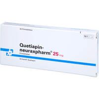 QUETIAPIN-NEURAXPHARM 25mg, 20 Stk., neuraxpharm Arzneimittel GmbH