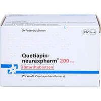 Quetiapin-neuraxpharm 200 mg retard, 50 Stk., neuraxpharm Arzneimittel GmbH