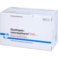 Quetiapin-neuraxpharm 200 mg retard, 50 Stk., neuraxpharm Arzneimittel GmbH