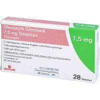 Olanzapin Glenmark 7.5mg Tabletten, 28 st, Glenmark Arzneimittel GmbH