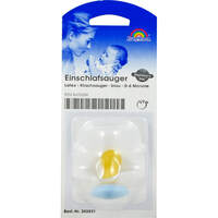 Einschlafsauger Kirsche 0-6Mon.Latex o.Ring blau, 1 st, Büttner-Frank GmbH