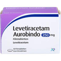 Levetiracetam Aurobindo 250 mg Filmtabletten, 50 Stk., PUREN Pharma GmbH & Co. KG