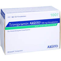 Trimipramin Aristo 100mg Filmtabletten, 100 st, Aristo Pharma GmbH