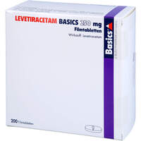LEVETIRACETAM BASICS 250mg Filmtabletten, 200 st, Basics GmbH