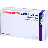LEVETIRACETAM BASICS 500mg Filmtabletten, 50 Stk., Basics GmbH
