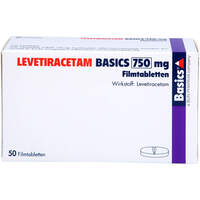 LEVETIRACETAM BASICS 750mg Filmtabletten, 50 Stk., Basics GmbH