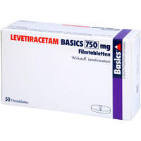 LEVETIRACETAM BASICS 750mg Filmtabletten, 50 Stk., Basics GmbH