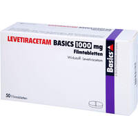 LEVETIRACETAM BASICS 1000mg Filmtabletten, 50 Stk., Basics GmbH