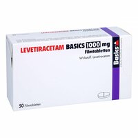 LEVETIRACETAM BASICS 1000mg Filmtabletten, 50 Stk., Basics GmbH