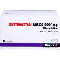 LEVETIRACETAM BASICS 1000mg Filmtabletten, 100 Stk., Basics GmbH