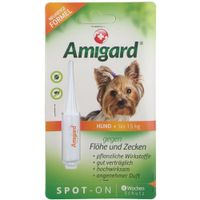 AMIGARD Spot-on Hund unter 15 kg, 2 ml, Solnova AG