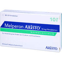 Melperon Aristo 10mg Filmtabletten, 20 st, Aristo Pharma GmbH