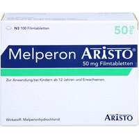 Melperon Aristo 50mg Filmtabletten, 100 st, Aristo Pharma GmbH