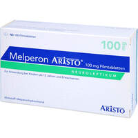 Melperon Aristo 100mg Filmtabletten, 100 st, Aristo Pharma GmbH