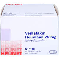 VENLAFAXIN HEUMANN 75 MG HARTKAPS. RETARD. HEUNET, 100 st, Heunet Pharma GmbH
