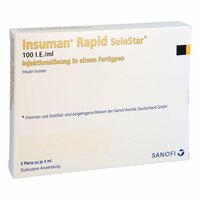 Insuman Rapid 100I.E./ml Solostar Fertigpen, 5x3 ml, kohlpharma GmbH