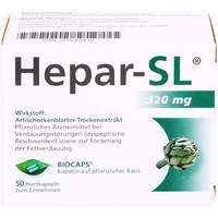 Hepar-SL 320mg Hartkapseln, 50 Stk., MCM KLOSTERFRAU Vertr. GmbH
