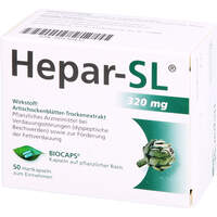 Hepar-SL 320mg Hartkapseln, 50 Stk., MCM KLOSTERFRAU Vertr. GmbH