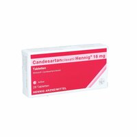 Candesartancilexetil Hennig 16 mg Tabletten, 28 Stk., Hennig Arzneimittel GmbH & Co. KG