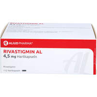 Rivastigmin AL 4.5mg Hartkapseln, 112 st, Aliud Pharma GmbH