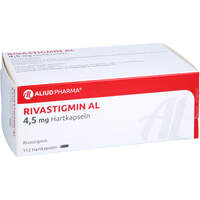 Rivastigmin AL 4.5mg Hartkapseln, 112 st, Aliud Pharma GmbH