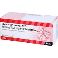 Irbesartan comp. AbZ 150mg/12.5 mg Filmtabletten, 98 st, Abz Pharma GmbH