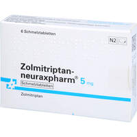 Zolmitriptan-neuraxpharm 5 mg, 6 Stk., neuraxpharm Arzneimittel GmbH