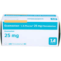 Exemestan - 1 A Pharma 25mg Filmtabletten, 100 Stk., 1 A Pharma GmbH