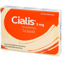 Cialis 5mg Filmtabletten, 28 Stk., Axicorp Pharma GmbH