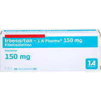 Irbesartan - 1 A Pharma 150 mg Filmtabletten, 28 st, 1 A Pharma GmbH