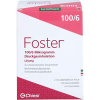 Foster 100/6ug 120 H&uuml;be, 2 Stk., Eurimpharm Arzneimittel GmbH