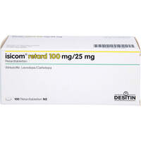 isicom retard 100mg/25mg Retardtabletten, 100 Stk., Desitin Arzneimittel GmbH