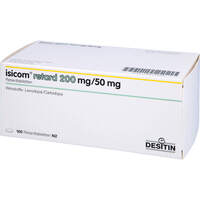 isicom retard 200mg/50mg Retardtabletten, 100 st, Desitin Arzneimittel GmbH