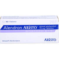 Alendron Aristo einmal wöchentlich 70mg Tabletten, 4 Stk., Aristo Pharma GmbH