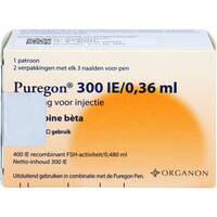 PUREGON 300 I.E./0.36 ml Zyl.Amp.+ 6 Pen Inj.Nad., 1 st, Haemato Pharm GmbH