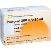 PUREGON 300 I.E./0.36 ml Zyl.Amp.+ 6 Pen Inj.Nad., 1 st, Haemato Pharm GmbH