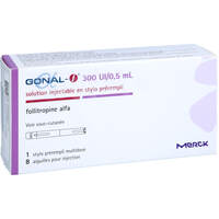GONAL F 300 I.E./0.5ml 22 Mikr./0.5ml FerPen, 1 st, Haemato Pharm GmbH