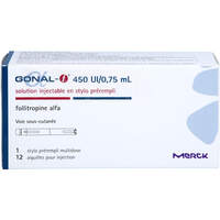 GONAL F 450 I.E./0.75 ml 33 Mikr./0.75 ml FerPen, 1 st, Haemato Pharm GmbH