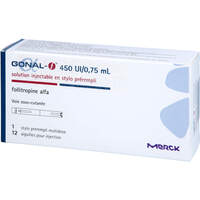 GONAL F 450 I.E./0.75 ml 33 Mikr./0.75 ml FerPen, 1 st, Haemato Pharm GmbH