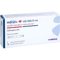 GONAL F 450 I.E./0.75 ml 33 Mikr./0.75 ml FerPen, 1 st, Haemato Pharm GmbH